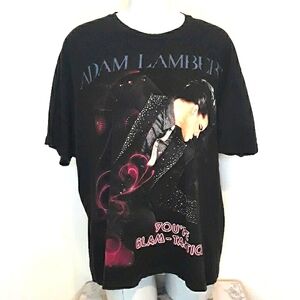 Adam Lambert Your Glam-Tastic‎ Tour Tee XXL